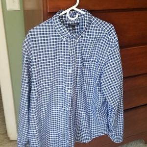 Men's (XXL) button down long sleeve shirt